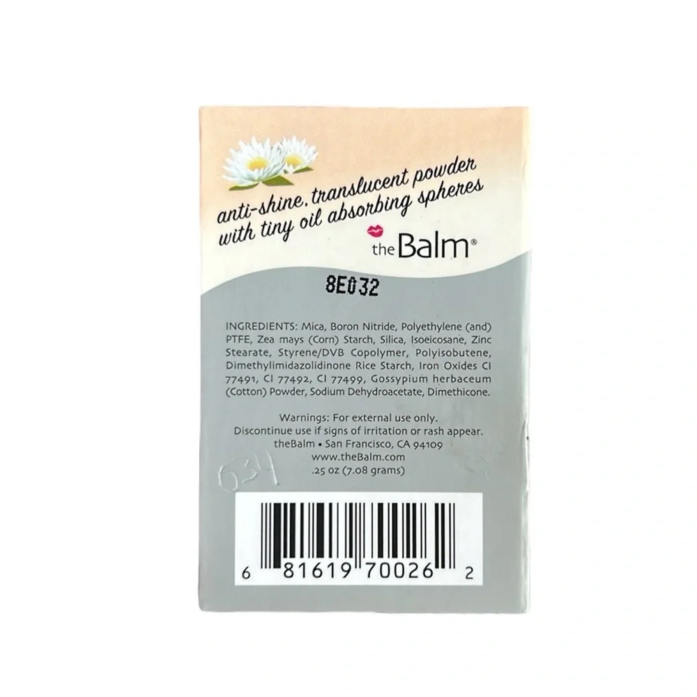 The Balm Sexy Mama Anti-Shine Translucent Pressed Powder Matte Touch-Up NWT